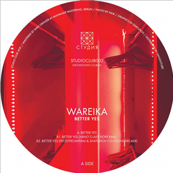 Wareika - Better Yes - STUDIO CLUB