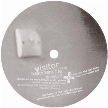 Visitor - Basement Life (180G Vinyl) - D1 Recordings