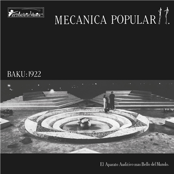 MECANICA POPULAR - BAKU-1922 (LP+INSERT) - WAH WAH RECORDS SUPERSONIC SOUNDS