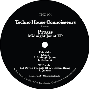 Praus - Midnight Jaunt EP - TECHNO HOUSE CONNOISSEURS