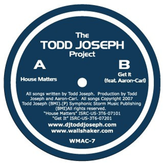 Todd Joseph – The Todd Joseph Project - WALLSHAKER MUSIC