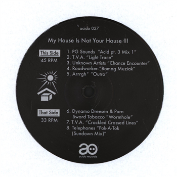 Various Artists - My House Is Not Your House 3 - Acido Records