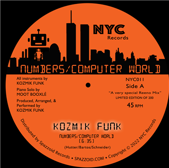 Kozmik Funk - Numbers/Computer World - NYC RECORDS