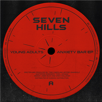 Young Adults - Anxiety Bar EP - Seven Hills Records