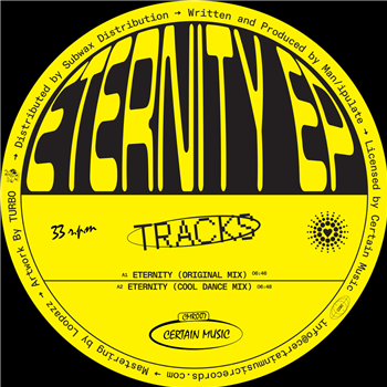 Man/ipulate - Eternity EP (Incl. Alex Kassian Remix) - Certain Music