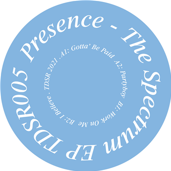 Presence (Charles Webster) - The Spectrum EP - TDSR