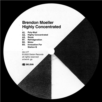 Brendon Moeller - Highly Concentrated - Delsin Records