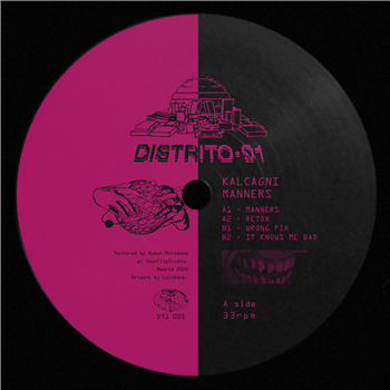 Kalcagni - Manners EP - DISTRITO 91 Kalcagni - Manners EP - DISTRITO 91
