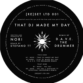 NØRI - That DJ Made My Day - Flatlife Records