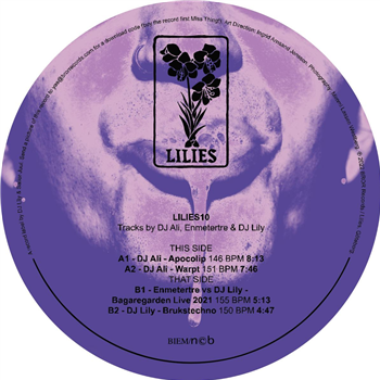 DJ ALI / DJ Lily / Enmetertre - LILIES10 - Lilies DJ ALI / DJ Lily / Enmetertre - LILIES10 - Lilies