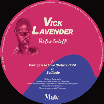 Vick Lavender - The Essentials (2023 Repress) - Mate Records