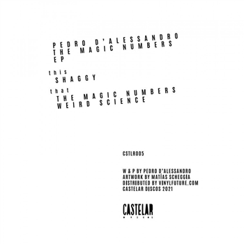 Pedro DAlessandro - The Magic Numbers EP - Castelar Discos Pedro DAlessandro - The Magic Numbers EP - Castelar Discos