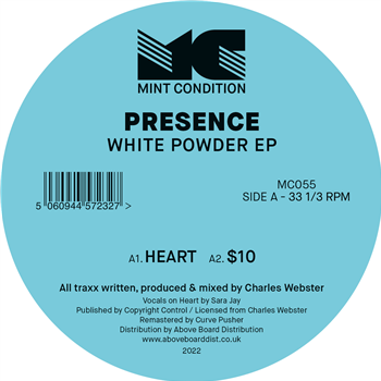 Presence - White Powder EP - MINT CONDITION