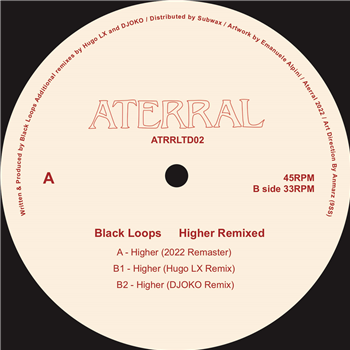 Black Loops - Higher Remixed (Incl. Hugo LX & Djoko Remixes) - Aterral Black Loops - Higher Remixed (Incl. Hugo LX & Djoko Remixes) - Aterral