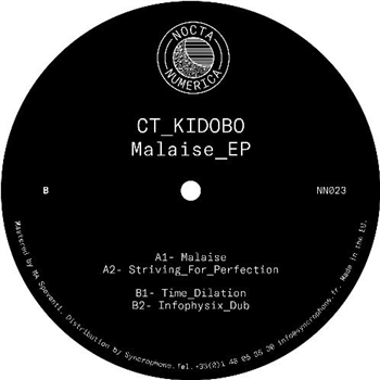 CT Kidobo - Malaise EP - Nocta Numerica