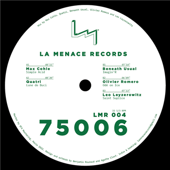 Various Artists - 75006 - La Menace Records