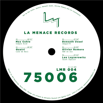 Various Artists - 75006 - La Menace Records Various Artists - 75006 - La Menace Records