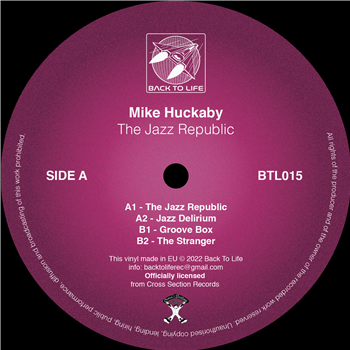 Mike Huckaby - The Jazz Republic - Back To Life