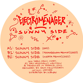 Electromenager - Sunny Side (Incl. Youandewan & Huerta Remixes) - Sex Tapes From Mars