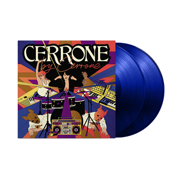 CERRONE – CERRONE BY CERRONE (2 X Solid Blue
Vinyl, Insert + Sticker) - Because Music