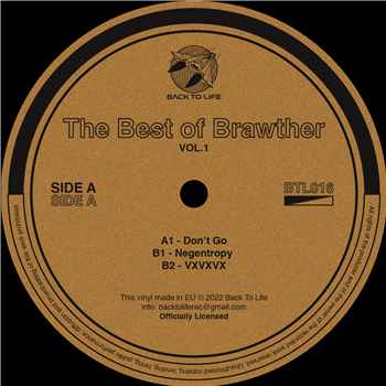 Brawther - The Best of Brawther vol. 1 - Back To Life