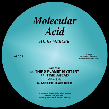 Miles Mercer - Molecular Acid - ACCESSORY RECORDS
