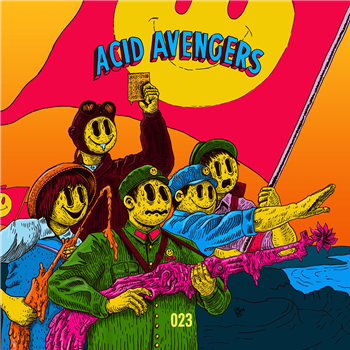 Starving Insect / Crystal Geometry - Acid Avengers 023 - Acid Avengers