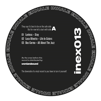 Various Artists - InEx013 - INHALE EXHALE RECORDS Various Artists - InEx013 - INHALE EXHALE RECORDS