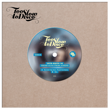 Those Guys From Athens - Too Slow To Disco Edits 10 (colored double 7") - Too Slow To Disco
