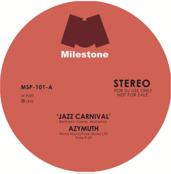 Azymuth - Jazz Carnival - Milestone Azymuth - Jazz Carnival - Milestone
