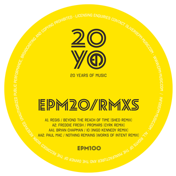 various artists - EPM20/RMXS (silver foiling sleeve) - EPMMusic