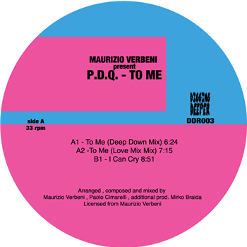 P.D.Q. - To Me - Digging Deeper Music P.D.Q. - To Me - Digging Deeper Music