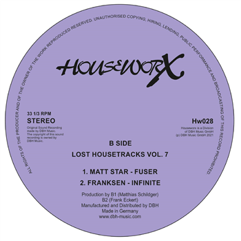 Various Artists - Lost Housetracks vol. 7 - HOUSEWORX