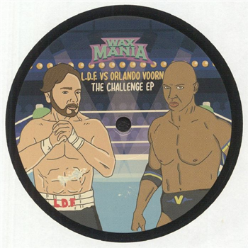 L.D.F. vs. Orlando Voorn - The Challenge EP (180G) - Wax Mania