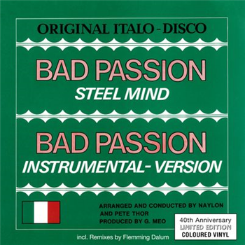 Steel Mind - Bad Passion - ZYX Records