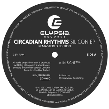 Circadian Rythms - Silicon EP - Elypsia Circadian Rythms - Silicon EP - Elypsia