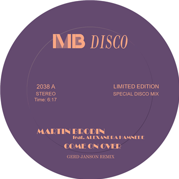 Martin Brodin feat. Alexandra Hamnede - Come On Over - MB Disco Martin Brodin feat. Alexandra Hamnede - Come On Over - MB Disco