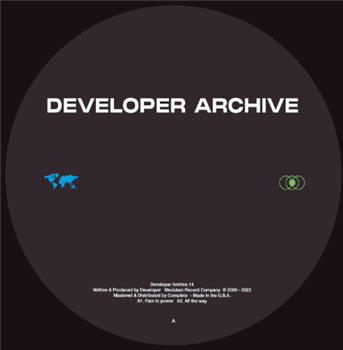 Developer - Archive 014 - Developer Archive