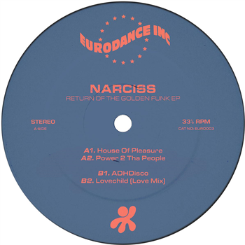 Narciss - The Return of the Golden Funk EP - EURODANCE INC