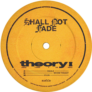 Jasper Tygner & Joe Hertz - Theory I [grey vinyl] - Shall Not Fade