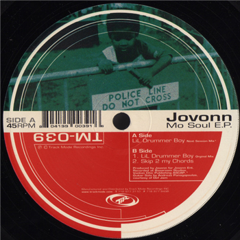 Jovonn – Mo Soul E.P. - Track Mode