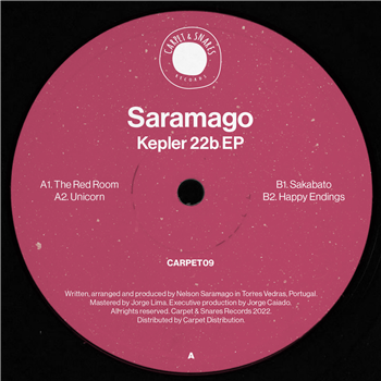 Saramago - Kepler 22b EP - CARPET & SNARES RECORDS
