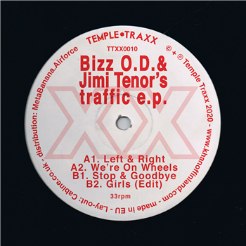 JIMI TENOR & BIZZ O.D. - Traffic EP - TEMPLE TRAXX