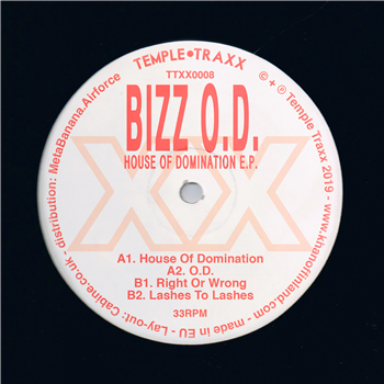 BIZZ O.D. - House Of Domination - TEMPLE TRAXX