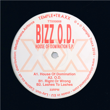 BIZZ O.D. - House Of Domination - TEMPLE TRAXX BIZZ O.D. - House Of Domination - TEMPLE TRAXX