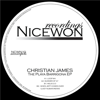 Christian James - The Playa Barrigona EP - Nicewon Recordings