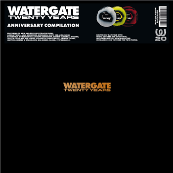 Various Artists - Watergate 20 Years (3LP + COLORED VINYL + DOWNLOAD + TICKET) - Watergate Records