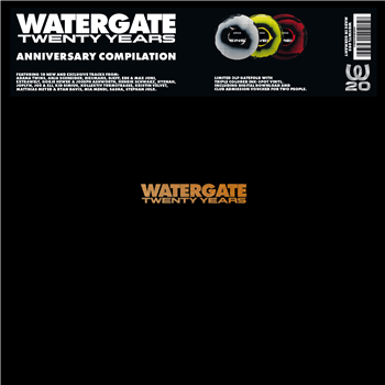Various Artists - Watergate 20 Years (3LP + COLORED VINYL + DOWNLOAD + TICKET) - Watergate Records Various Artists - Watergate 20 Years (3LP + COLORED VINYL + DOWNLOAD + TICKET) - Watergate Records