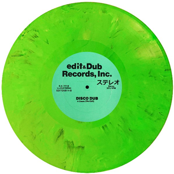 Edit & Dub - SUPER DISCO MIXES (Coloured Vinyl) - Edit & Dub
