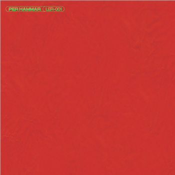 Per Hammar - Lystopad EP (Incl. Nu Zau & Miroloja Remixes) (180G Red Vinyl) - Les Enfants Records